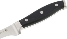 img 2 attached to 🔪 НОЖ ДЛЯ УДАЛЕНИЯ КОСТЕЙ HENCKELS Premio кованный, 5,5 дюйма, черный и нержавеющая сталь, 16904-141