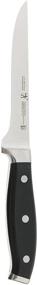 img 4 attached to 🔪 НОЖ ДЛЯ УДАЛЕНИЯ КОСТЕЙ HENCKELS Premio кованный, 5,5 дюйма, черный и нержавеющая сталь, 16904-141