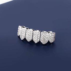 img 1 attached to TOPGRILLZ Rhinestone Micropave Molding Classic