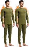 🌬️ romision thermal underwear for men: fleece base layer set for cold weather hunting logo