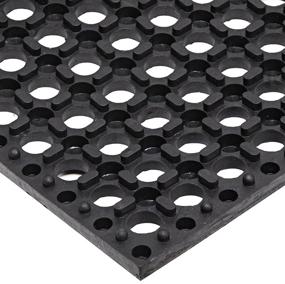 img 1 attached to 💆 NoTrax Cushion Tred Anti Fatigue Drainage Mat: Optimal Comfort and Thickness