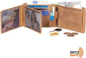 img 2 attached to DiLoro Leather Wallets Protection 1808 BK Men's Accessories for Wallets, Card Cases & Money Organizers