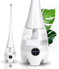 img 4 attached to CANMA Ultrasonic Standing Humidifiers Essential