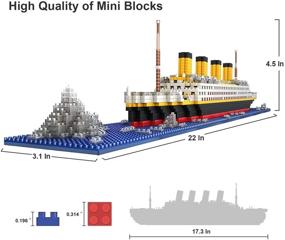 img 2 attached to Educational Titanic Building Blocks