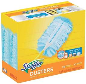 img 4 attached to Swiffer Duster Refill + Handle Bundle - 28 Count