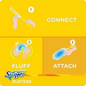 img 1 attached to Swiffer Duster Refill + Handle Bundle - 28 Count