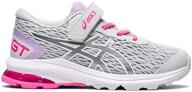 asics gt 1000 toddler little black girls' athletic shoes: supportive and stylish footwear logo