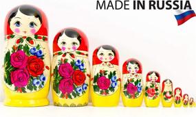 img 1 attached to 🎎 Traditional Matryoshka Russian Nesting Dolls: A Fun Twist on Novelty & Gag Toys
