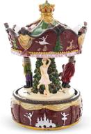 🎠 musical rotating carousel featuring ballerina and nutcracker logo