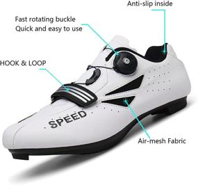 img 2 attached to 🚴 ZENKONS Outdoor Cycling Shoes - Numeric12 Men's Athletic Footwear