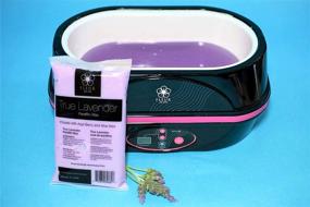 img 3 attached to 🌸 Premium Fleur De Spa Paraffin Wax Refill, 6 lbs Bulk - True Lavender Infused with Acai, Coconut Oil, Jojoba, and Aloe - Effective & Relaxing