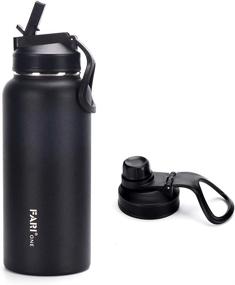 img 4 attached to FARI Sports Water Bottle Straw Outdoor Recreation for Camping & Hiking