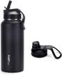 fari sports water bottle straw outdoor recreation for camping & hiking logo