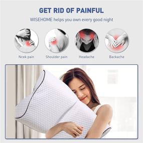 img 2 attached to Cervical Contour Memory Foam Pillow