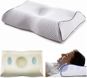 img 4 attached to Cervical Contour Memory Foam Pillow