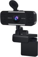 📷 full hd usb webcam with microphones, autofocus, privacy shutter - for laptop/desktop mac, skype, youtube, zoom, facetime logo