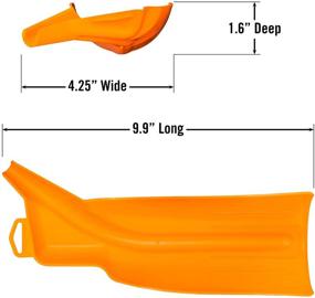 img 1 attached to Ernst Manufacturing - 960-Orange 960 Лопата для фильтрации масла Грега, оранжевая - бескапельное решение.