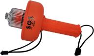 🆘 sirius signal sos led electronic visual distress signal with daytime distress flag, whistle - cg approved: stay safe with reliable emergency signaling logo