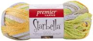 🌧️ 15-16 апреля дожди premier yarns starbella: высококачественная пряжа из 100% акрила. логотип