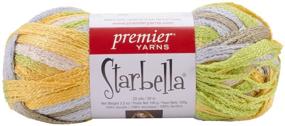 img 1 attached to 🌧️ 15-16 апреля Дожди Premier Yarns Starbella: Высококачественная пряжа из 100% акрила.