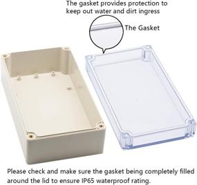 img 1 attached to Zulkit Dustproof Waterproof Universal Electrical Electrical and Electrical Boxes, Conduits & Fittings
