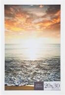 large 20x30 white flat wall photo poster frame by gallery solutions логотип