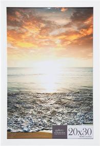 img 4 attached to Large 20x30 White Flat Wall Photo Poster Frame by Gallery Solutions