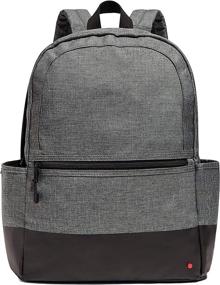 img 4 attached to 🎒 STATE Double Pocket Large Backpack: Spacious and Organized Storage for all Your Essentials