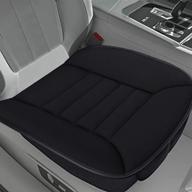 🚗 memory foam car seat cushion pad - non-slip bottom - relieves sciatica back pain - fits car driver seat, office chair, wheelchair, home use (2pcs) logo