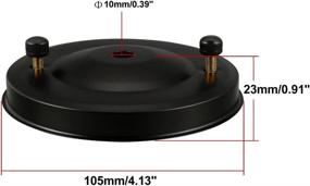 img 2 attached to Потолочные остроконечные аксессуары Uxcell 107X20 мм