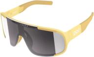 poc aspire sunglasses sulfur yellow logo