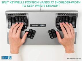 img 3 attached to Kinesis Advantage2 Silver Ergonomic Keyboard (KB605)