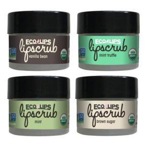 img 2 attached to 🍃 Eco Lips LIP SUGAR SCRUB 4-Pack: Organic Lip Care Treatment with Sugar & Coconut Oil - Exfoliate & Polish Dry Lips!