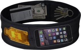 img 3 attached to 🏃 Nathan Hipster Running Belt: Bounce-Free, Lightweight Waist Pack for Ultimate Convenience. Ideal for Men and Women. Compatible with iPhone, Samsung, Galaxy, Android, and More!