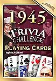 img 1 attached to 🎉 1945 Flickback Trivia Playing Cards: Ideal 70th Birthday or 70th Anniversary Gift - Fun and Knowledge Combined!