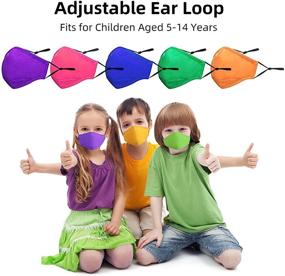 img 3 attached to 👕 Adjustable Kids Cloth Face Masks: Enhancing Occupational Health & Safety