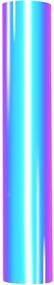 img 4 attached to Holographic Craft Vinyl: Premium Glossy Permanent Adhesive Roll for Cricut, Silhouette, Cameo, and More - Opal Shine!