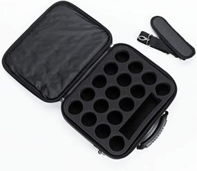 img 2 attached to Nylon Travel Carrying Case for One Set of Collapsar Pool Balls: Optimal Billiard Balls Holder