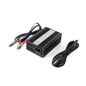 img 4 attached to Высококачественное зарядное устройство для LiFePO4 аккумулятора 58,4V 2A для 16S 48V батареи LiFePO4 - автоматическая остановка и алюминиевый корпус