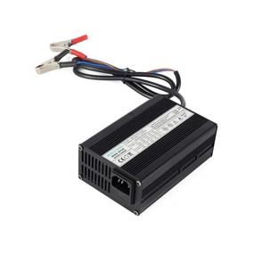 img 1 attached to Высококачественное зарядное устройство для LiFePO4 аккумулятора 58,4V 2A для 16S 48V батареи LiFePO4 - автоматическая остановка и алюминиевый корпус