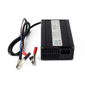 img 3 attached to Высококачественное зарядное устройство для LiFePO4 аккумулятора 58,4V 2A для 16S 48V батареи LiFePO4 - автоматическая остановка и алюминиевый корпус
