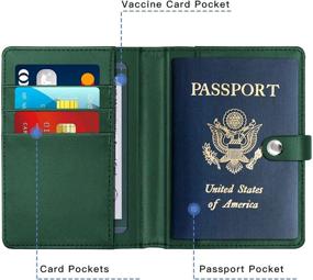 img 1 attached to Passport Package Keychain Accessory Protector Travel Accessories