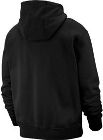 img 1 attached to Nike Hoodie Black White Small Men's Clothing
