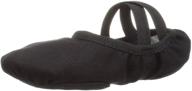 🩰 bloch dance girls' performa stretch canvas split sole ballet shoe/slipper: supreme flexibility for young dancers logo