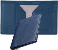 elifeacc leather bifold rfid blocking wallet: sleek design with enhanced security logo