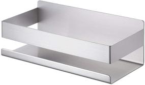 img 4 attached to 🚿 KES Self Adhesive Shower Caddy: Wall Mounted Shelves, Stainless Steel, Brushed Finish