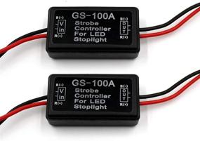 img 2 attached to 🚦 FXC 2x 24W Flash Strobe Controller Flasher Module для светодиодных стоп-сигналов и задних фонарей (12-30V)