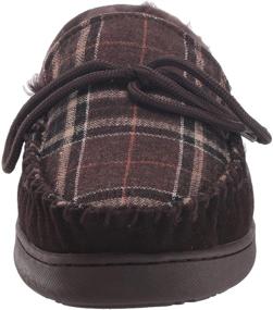 img 3 attached to BEARPAW Mens Moc Slip Hickory Men's Shoes for Loafers & Slip-Ons