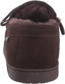 img 2 attached to BEARPAW Mens Moc Slip Hickory Men's Shoes for Loafers & Slip-Ons