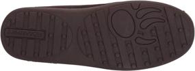 img 1 attached to BEARPAW Mens Moc Slip Hickory Men's Shoes for Loafers & Slip-Ons